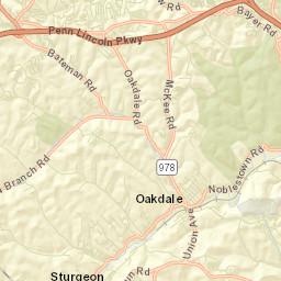 Sturgeon Street Map