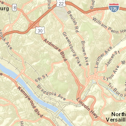 Rankin Street Map