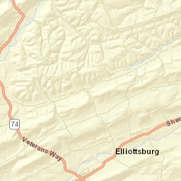Perry County Street Map
