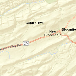 New Bloomfield Street Map