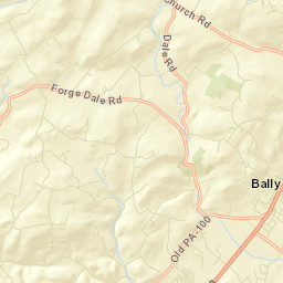 Bally Street Map