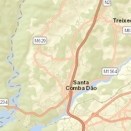 Santa Comba Dão Street Map