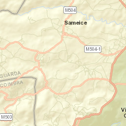 Várzea de Meruge Street Map