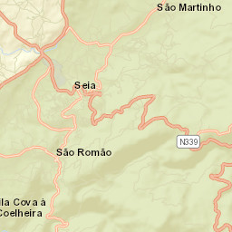 Vila Cova à Coelheira Street Map