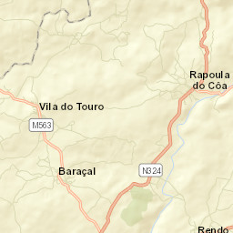 Vila do Touro Street Map