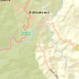 Sotoserrano Street Map