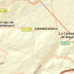 Valdehijaderos Street Map