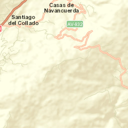 Santiago del Collado Street Map