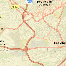 Pozuelo de Alarcón Street Map