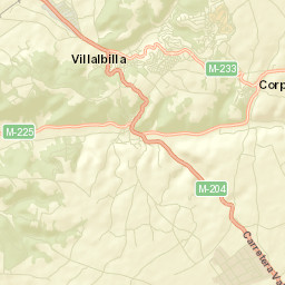 Valverde de Alcalá Street Map