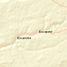 Escopete Street Map