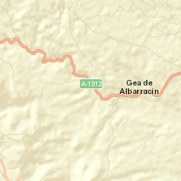 Gea de Albarracín Street Map
