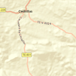 Cedrillas Street Map