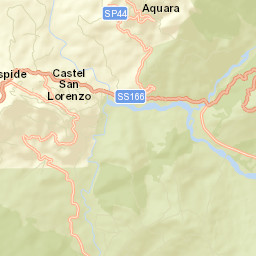 Castel San Lorenzo Street Map