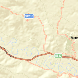 Bernalda Street Map