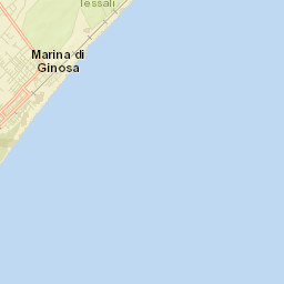 Marina di Ginosa Street Map