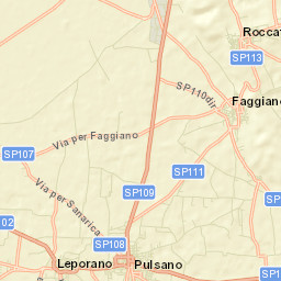 Leporano Street Map