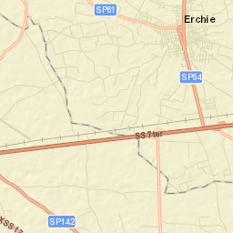 Erchie Street Map