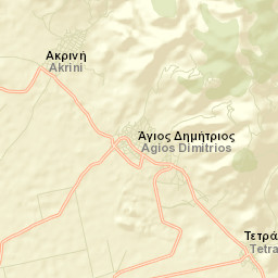 Akriní Street Map