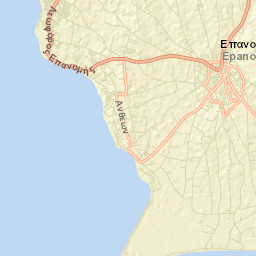 Epanomí Street Map
