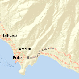 Erdek Street Map