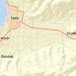 İznik Street Map