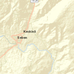 Seben Street Map