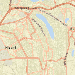 Bakıxanov Street Map