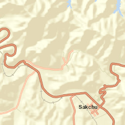 Sakchu-ŭp Street Map