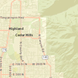 Highland Street Map