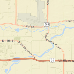 2011 E 18th St Greeley CO 80631 Street Map