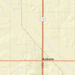 Nemaha County Street Map