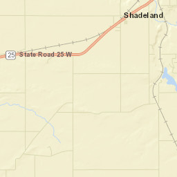 Shadeland Street Map