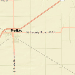 Redkey Street Map