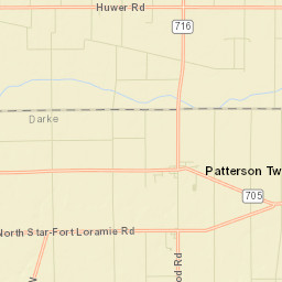 Yorkshire Ohio Street Map