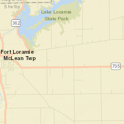 Saint Patrick Ohio Street Map