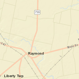 Raymond Ohio Street Map