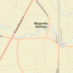 Pharisburg Ohio Street Map