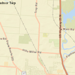 Shelbourne Forest Ohio Street Map