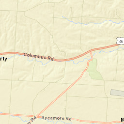 Five Corners Ohio Street Map