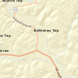 Randle Ohio Street Map