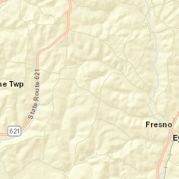 Fresno Ohio Street Map
