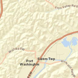 Port Washington Ohio Street Map