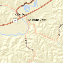 Riverside Park Ohio Street Map