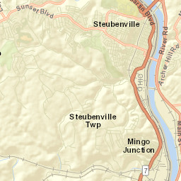 Sunshine Park Ohio Street Map