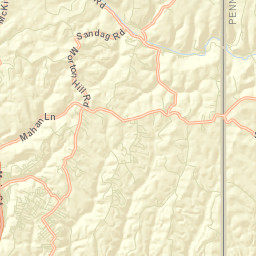Hooverson Heights Street Map