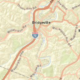 Bridgeville Street Map