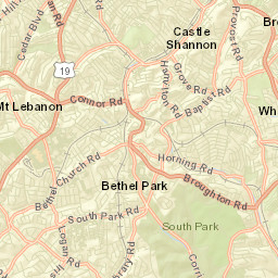 Whitehall Street Map