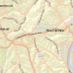 Brentwood Street Map
