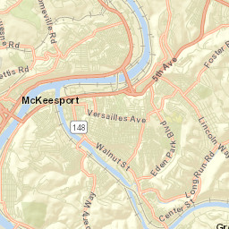 White Oak Street Map